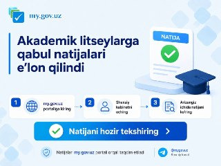 Результаты приёма в академические лицеи уже доступны в личном кабинете