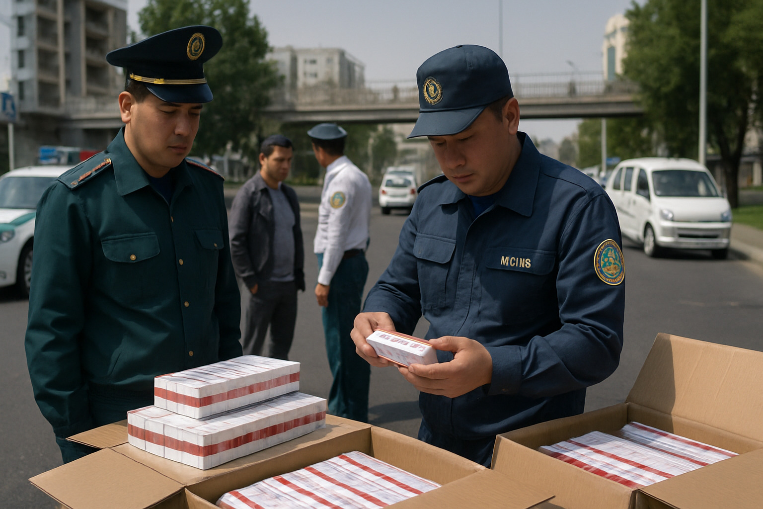 В Ташкенте и Фергане пресекли незаконный оборот табачной продукции