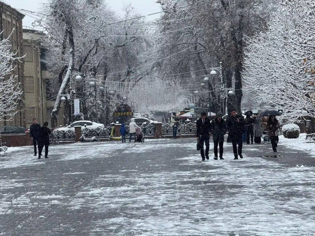В Узбекистане ожидается резкое похолодание